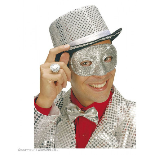 WIDMANN Domino Glitter Acapulco Argento