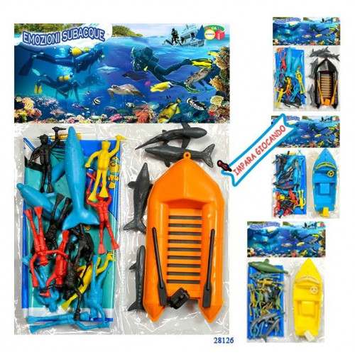 BUSTA EMOZIONI SUBACQUE - 4 ASS.