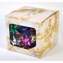 CONFEZIONE 40 STELLE 19MM METALLIZZATE