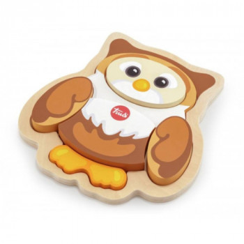 Puzzle Gufo Rinaldo cm 17x18