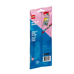 Lego Dots 41953 - Braccialetto arcobaleno con ciondoli