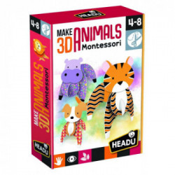 Make 3D Animals Montessori