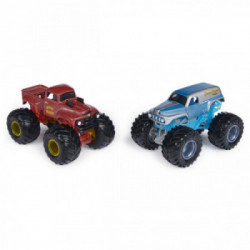 Monster Jam , Confezione da 2 Veicoli in scala 1:64, Modelli a sorpresa, 6044943