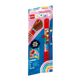 Lego Dots 41953 - Braccialetto arcobaleno con ciondoli