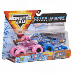 Monster Jam , Confezione da 2 Veicoli in scala 1:64, Modelli a sorpresa, 6044943