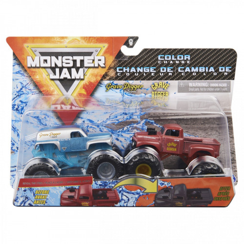 Monster Jam , Confezione da 2 Veicoli in scala...