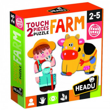 2 pieces Touch Puzzle Farm