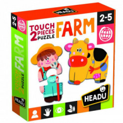 2 pieces Touch Puzzle Farm