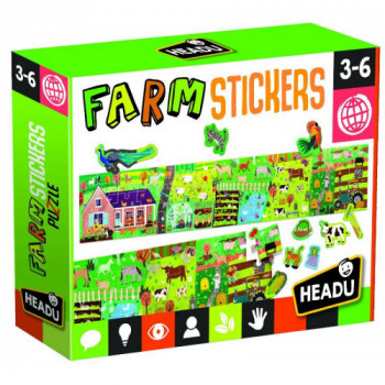 Farm Stickers Puzzle