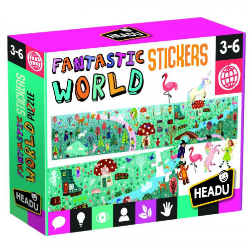Fantastic World Stickers Puzzle