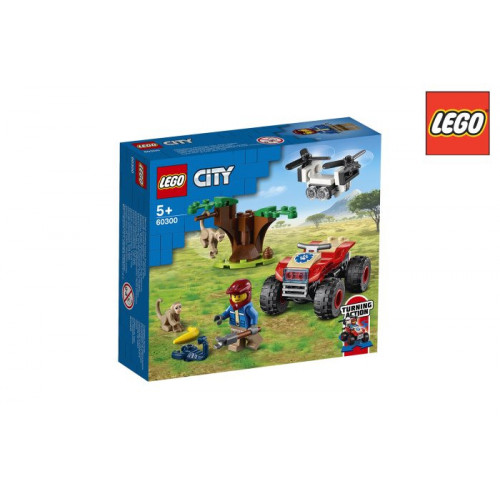 Lego City Wildlife 60300 - ATV di Soccorso Animale