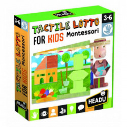 Tactile Lotto for Kids Montessori
