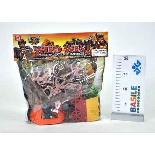 BUSTA COW BOYS INDIANI CON DILIGENZA