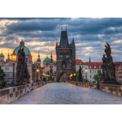Ravensburger The walk across the Charles Bridge Puzzle 1000 pz - Foto & Paesaggi