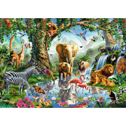 Ravensburger Adventures in the Jungle Puzzle 1000 pezzo(i)