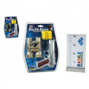 BLISTER PISTOLA CON BINOCOLO