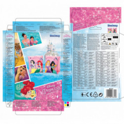 Bestway 91041 galleggiante da piscina e da spiaggia Multicolore Fantasia Vinile Braccioli da nuoto