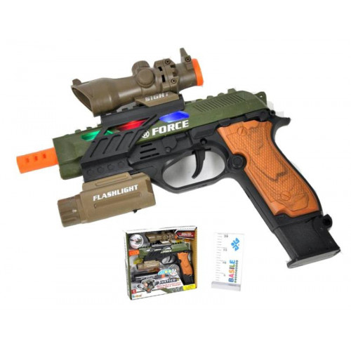 PISTOLA MILITARE B.O.CM 20 CON SILENZIATORE