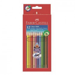 Astuccio cartone da 12 matite colorate acquerellabili Colour Grip