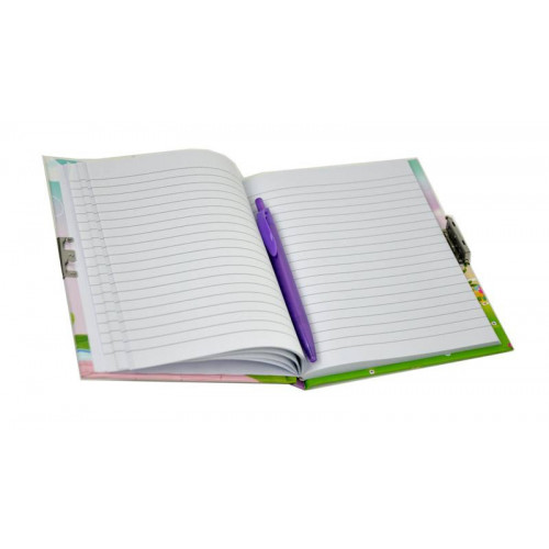 DIARIO SEGRETO FATINA CM 18X13 CON LUCCHETTO E...