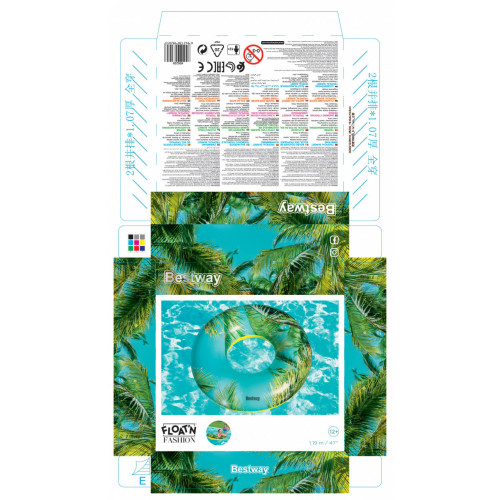 Bestway 36239 galleggiante da piscina e da...