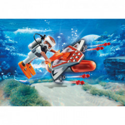 Playmobil Top Agents SPY TEAM Underwater Wing