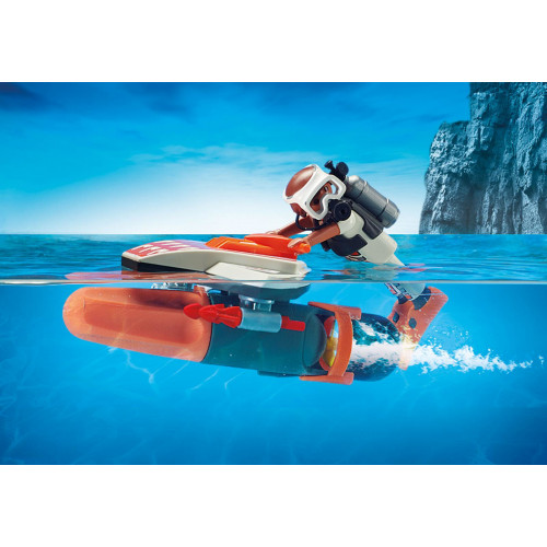 Playmobil Top Agents SPY TEAM Underwater Wing