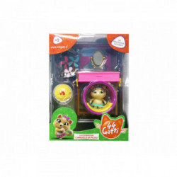 Smoby 44 Gatti Playset con Personaggio cm.8, Assortito