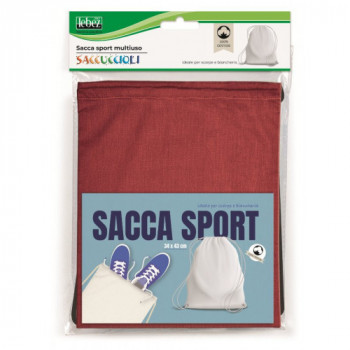 SACCA COTONE PASTEL 34X43 CM