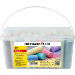 Eberhard Faber Street Marking gessetto da marciapiede 50 pz
