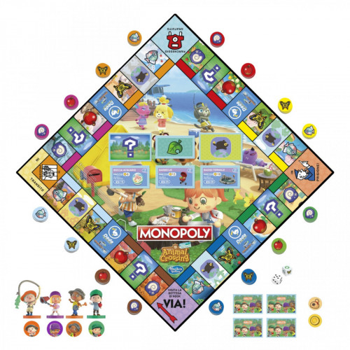 Marvel Spider-Man Monopoly - Animal Crossing:...