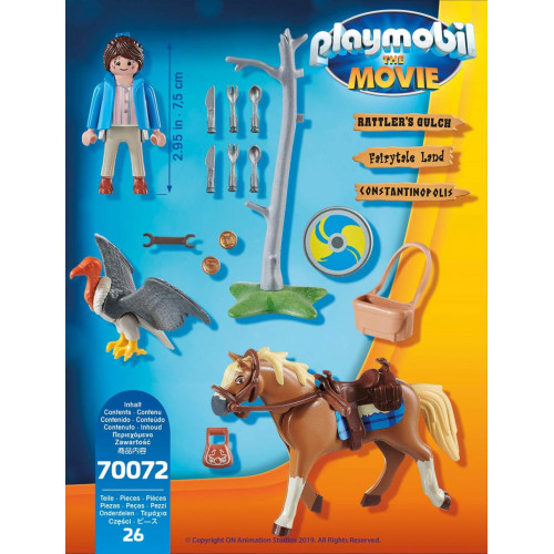 Playmobil The Movie Marla with Horse