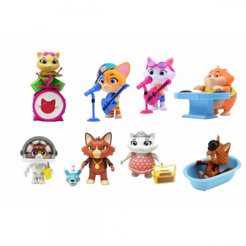 Smoby 44 Gatti Pers Collez cm. 8 Assortiti