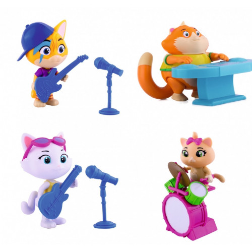 Smoby 44 Gatti Pers Collez cm. 8 Assortiti