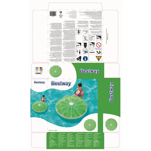 Bestway 43159 galleggiante da piscina e da...