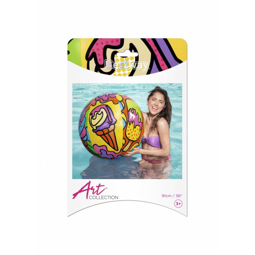 Bestway 31044 pallone da spiaggia Multicolore...