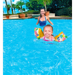 Bestway 32102 galleggiante da piscina e da spiaggia Multicolore Braccioli da nuoto Immagine Vinile