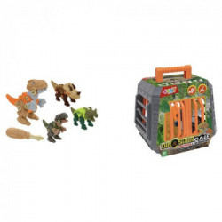 Animali Globo 41044 Wtoy Dinosauro In Gabbia da Costruire