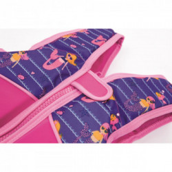 Bestway 32158 galleggiante da piscina e da spiaggia Blu, Arancione, Rosa Gilet da nuoto Immagine