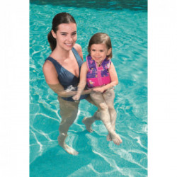 Bestway 32158 galleggiante da piscina e da spiaggia Blu, Arancione, Rosa Gilet da nuoto Immagine