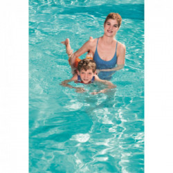 Bestway 32173 galleggiante da piscina e da spiaggia Arancione, Rosa Gilet da nuoto Immagine