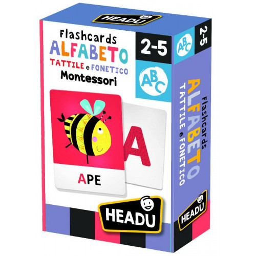 Flashcards Alfabeto Tattile e Fonetico