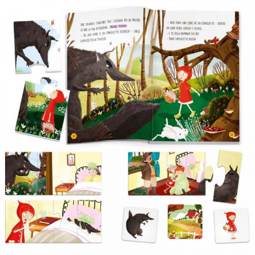 Giocolibro Cappuccetto Rosso Montessori