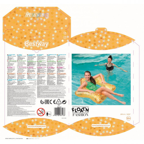 Bestway 36141 galleggiante da piscina e da...