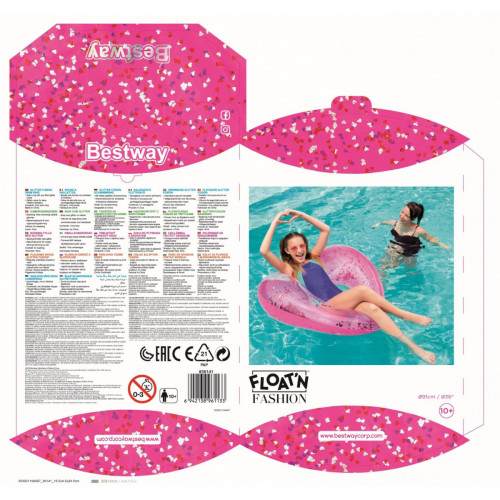 Bestway 36141 galleggiante da piscina e da...
