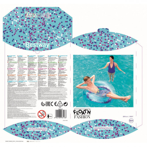 Bestway 36141 galleggiante da piscina e da...