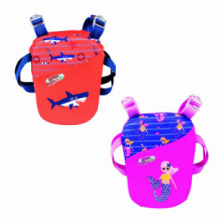 Bestway 32172 galleggiante da piscina e da spiaggia Arancione, Rosa Gilet da nuoto Immagine