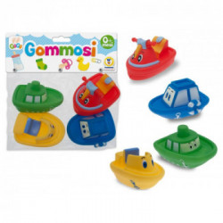 Animali Teorema 72381 Gogo Gommolosi Barchette 4 pz