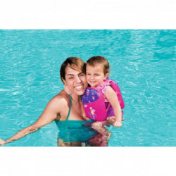 Bestway 32172 galleggiante da piscina e da spiaggia Arancione, Rosa Gilet da nuoto Immagine