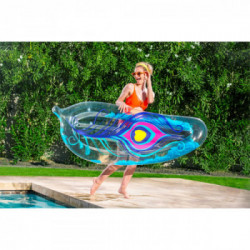 Bestway 43241 galleggiante da piscina e da spiaggia Blu, Trasparente Materassino galleggiante Immagine